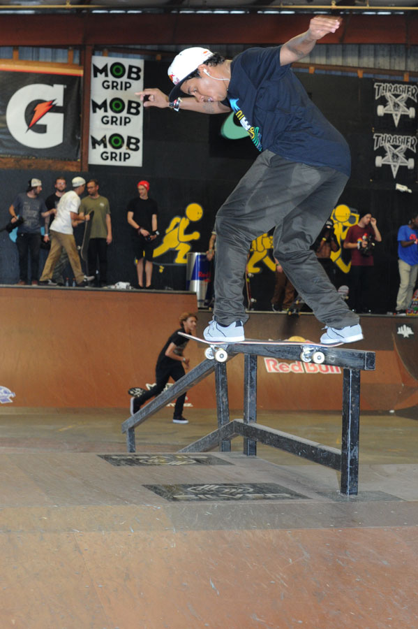 Felipe was kickflipping into these switch backside